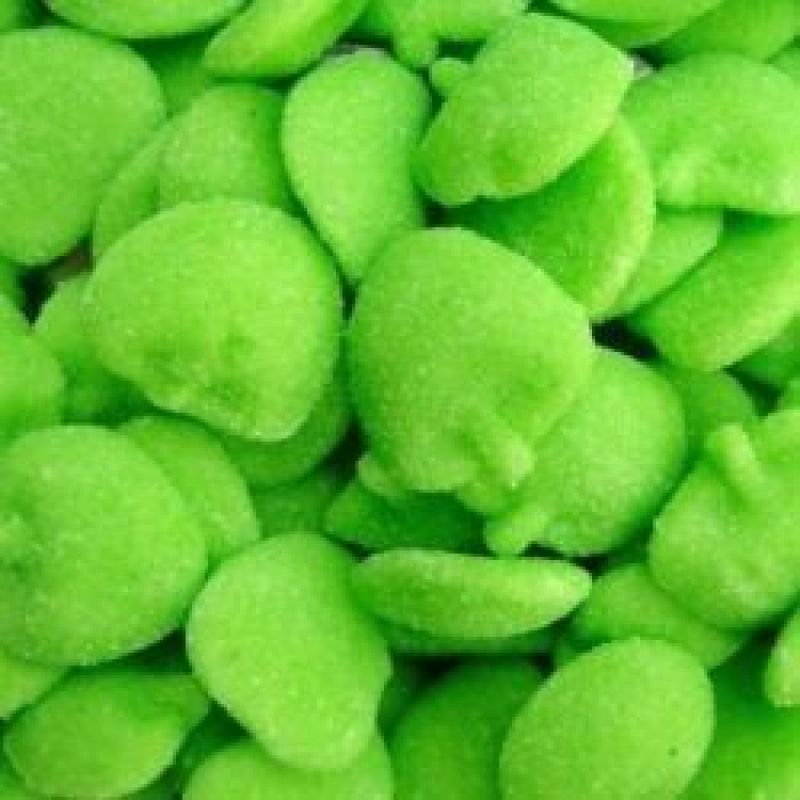 pommes tendres vertes sucrées ( g)
